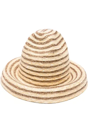 Cult Gaia Bob en paille Magda à design tressé