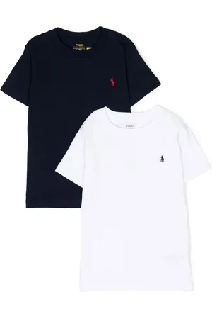 Ralph Lauren Lot de trois t-shirts à logo brodé