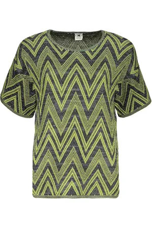 Missoni T-shirt à motif zigzag