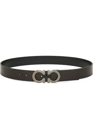 Salvatore Ferragamo Ceinture en cuir à design réversible