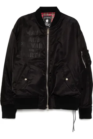 MASTERMIND Veste bomber à logo imprimé