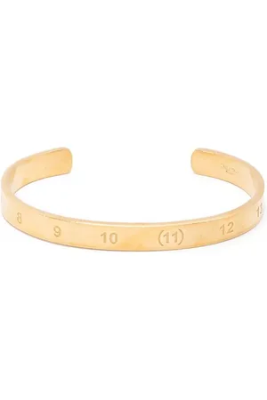 Maison Margiela Bracelet à logo Numerical gravé