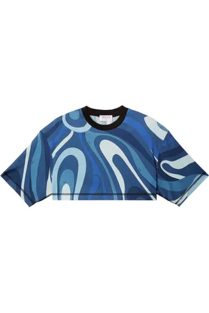 Puccini T-shirt à imprimé Marmo