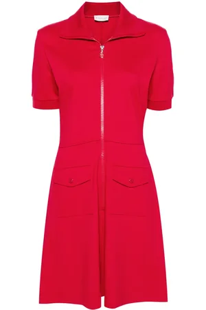 Moncler Robe courte à logo appliqué