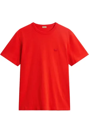 Woolrich T-shirt en coton biologique à patch logo