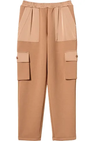Twin-Set Pantalon cargo en jersey