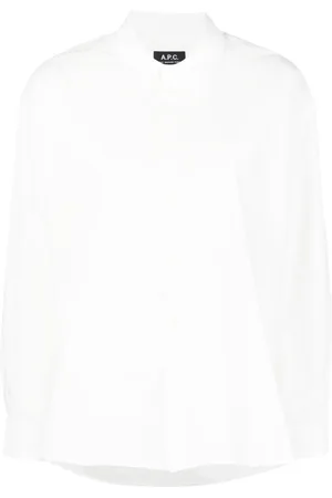 A.P.C. Chemise Boyfriend à logo brodé