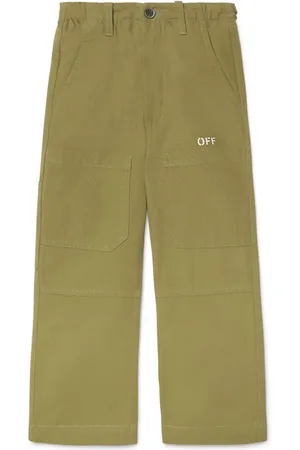OFF-WHITE Pantalon Off Stamp en coton