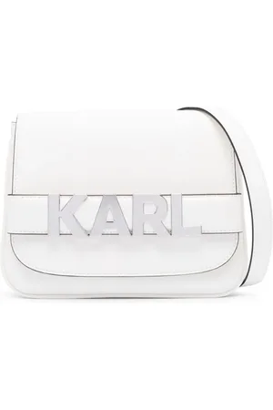 Karl Lagerfeld Sac porté épaule K/Letters en cuir recyclé