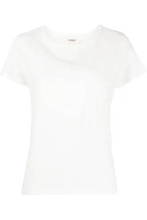 YMC T-shirt en coton biologique à col rond