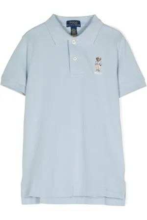 Ralph Lauren Chemise en coton à broderie Polo Bear
