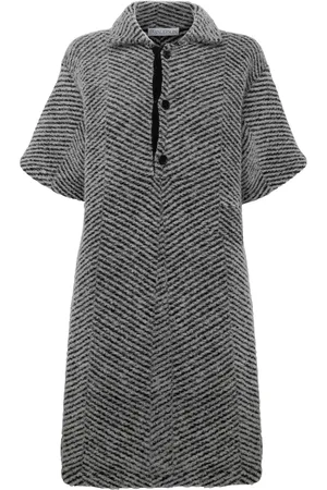 J.W.Anderson Robe-polo en maille à plaque logo