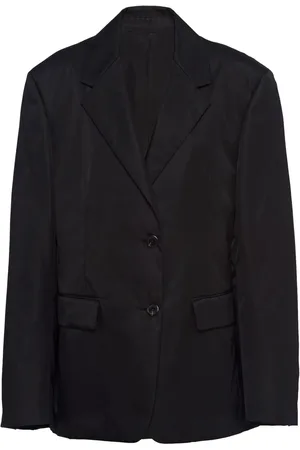 Prada Blazer à plaque logo