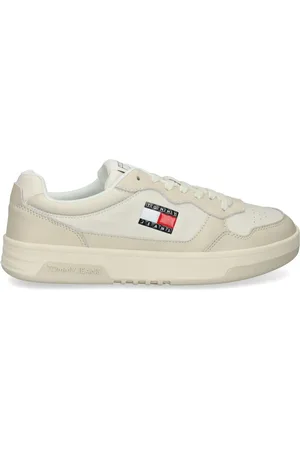 Tommy Hilfiger Baskets bicolore en cuir à lacets