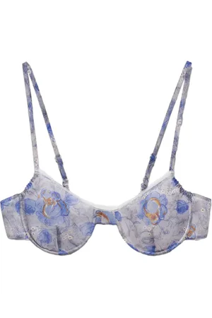 Prada Soutien-gorge à fleurs