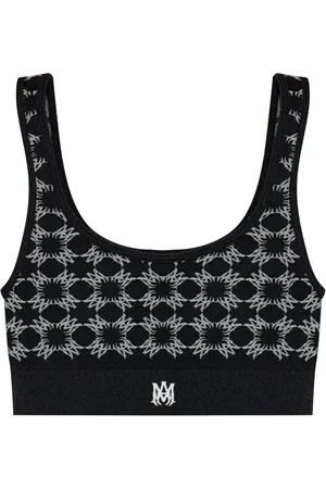 AMIRI Soutien-gorge à monogramme Ma Quad