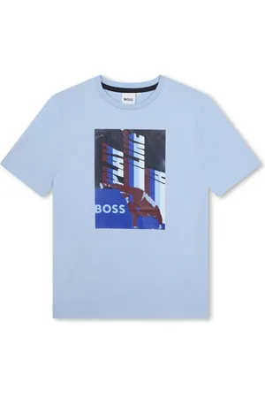 HUGO BOSS T-shirt en jersey à imprimé graphique