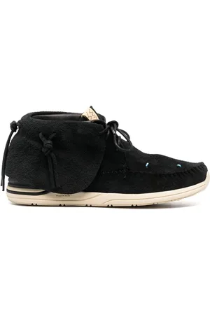 VISVIM Baskets Lhamo Folk en daim