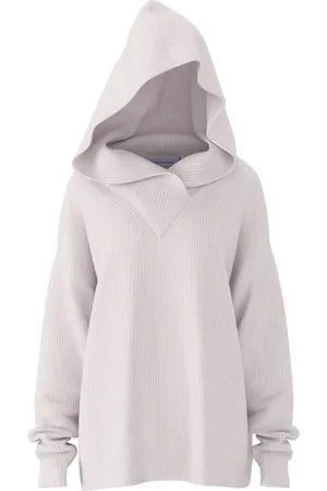 MACCAPANI Pull en maille à capuche