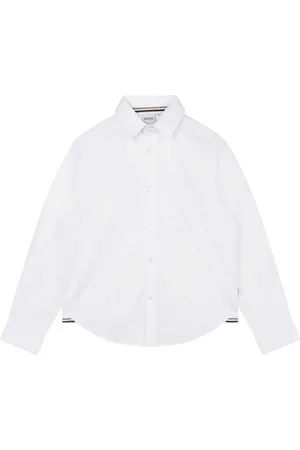 HUGO BOSS Chemise à logo brodé