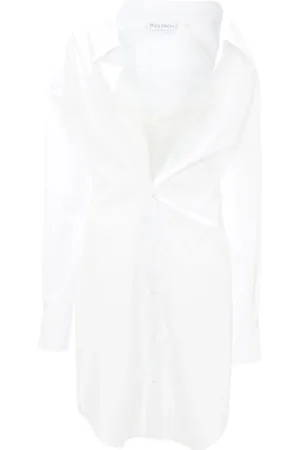 J.W.Anderson Robe-chemise à détails en dentelle