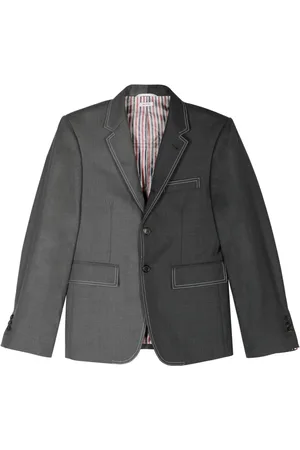 Thom Browne Blazer en laine à simple boutonnage