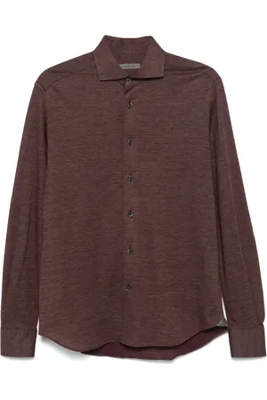 corneliani T-shirt à design chiné