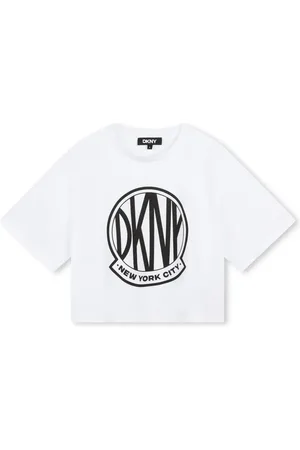 DKNY T-shirt en coton à logo imprimé