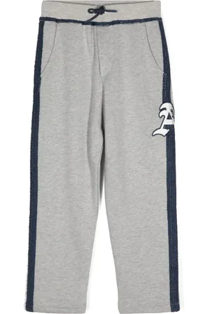 Emporio Armani Pantalon à patch logo