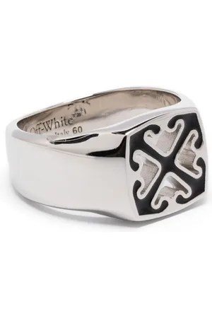 OFF-WHITE Bague Enamel Arrow