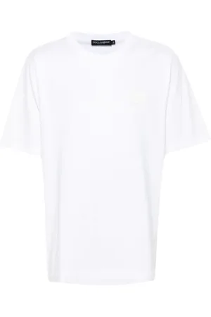 Dolce & Gabbana T-shirt en coton à patch logo