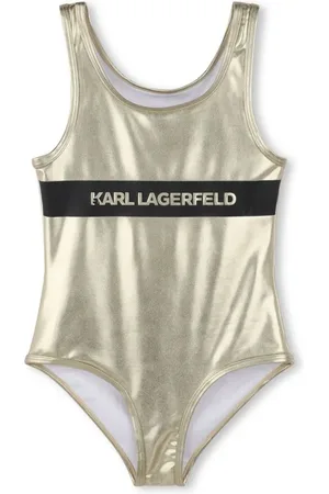 Karl Lagerfeld Maillot de bain à logo imprimé