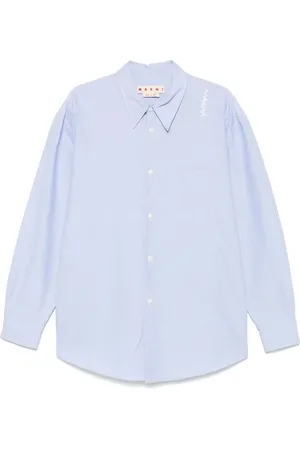 Marni Chemise à logo brodé