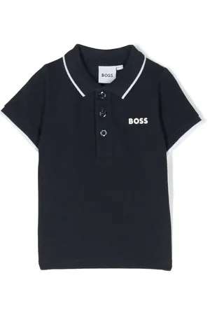 HUGO BOSS Polo à logo imprimé