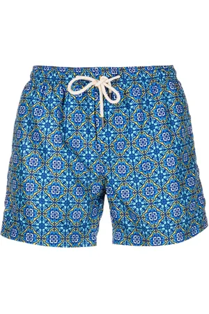 PENINSULA SWIMWEAR Short de bain à imprimé graphique