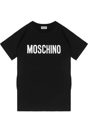 Moschino Robe à logo imprimé