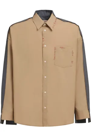 Marni Chemise à design bicolore