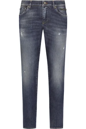 Dolce & Gabbana Jean skinny à effet usé