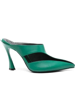 MUGLER Mules à découpes 95 mm