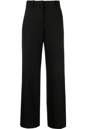 Maje Pantalon évasé à taille haute