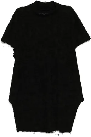 JULIUS T-shirt Fibroin à col montant