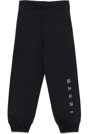 Marni Pantalon de jogging à logo brodé