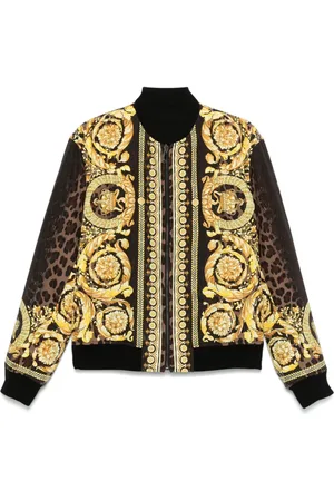 VERSACE Veste bomber à imprimé Barocco