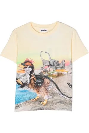 Molo T-shirt en coton biologique à imprimé graphique
