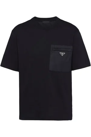 Prada T-shirt Re-Nylon à empiècements