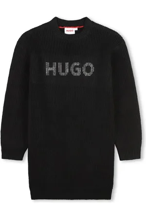 HUGO BOSS Robe courte à logo clouté