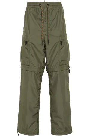 Moncler Pantalon droit à design ajustable