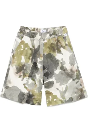 Il gufo Short à imprimé camouflage