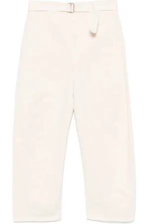 LEMAIRE Pantalon torsadé à taille ceinturée