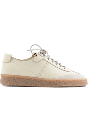 Buttero Baskets en cuir à logo embossé